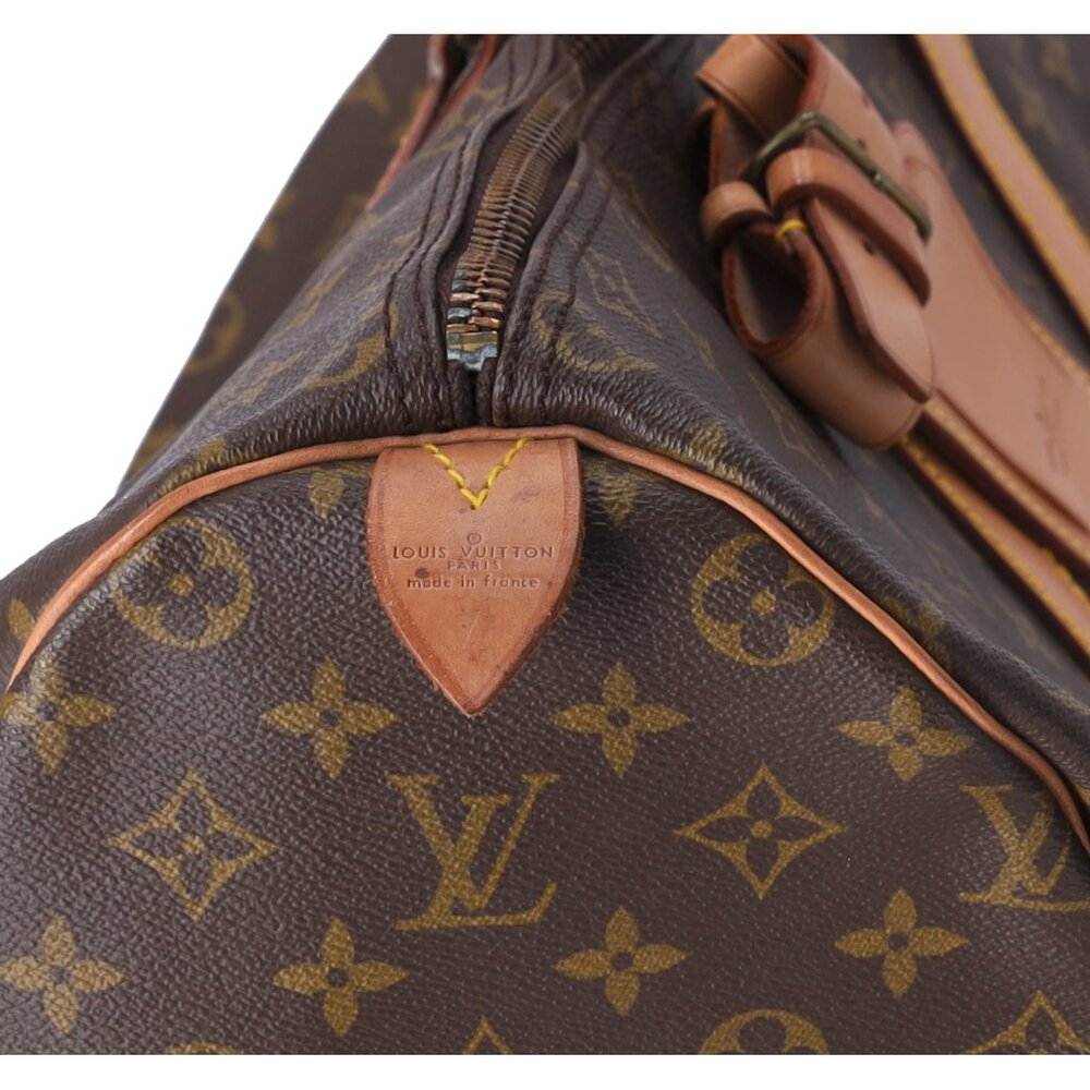 Louis Vuitton Keepall 50 Duffle Bag Monogram Boston Bag M41426 Brown Canvas - Picture 4 of 10